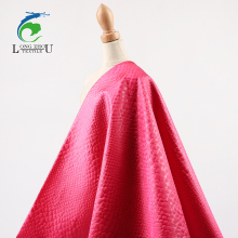 Emboss Spandex Light Satin Fabric