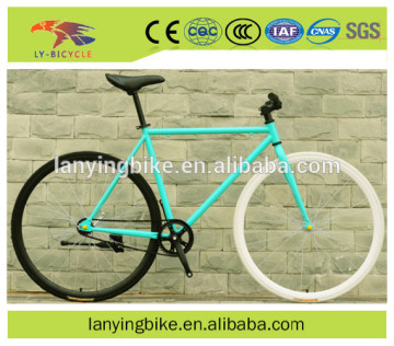 2016 xingtai promotion bicycle 700C carbon steel frame fixed gear bicycle