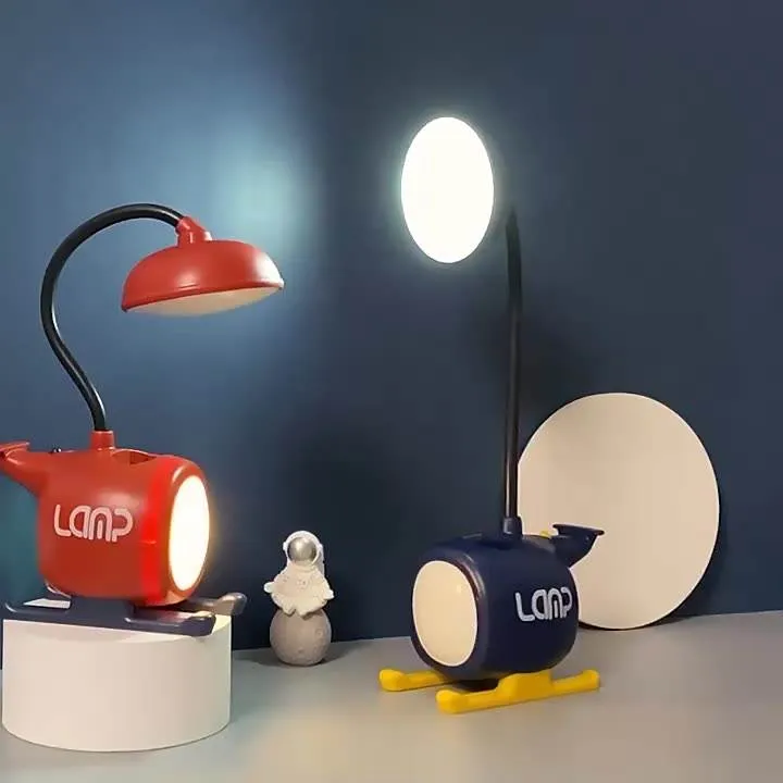 Study Lamp USB Rechargeable Eye Protection Table Lamp Students Learning Light