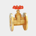 Brass flange gate valve