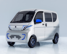 WULING G050:Cheap New Electric Vehicle Cargo Van Delivery RHD WVTA N1 29.67KWH CATL 2 Seats