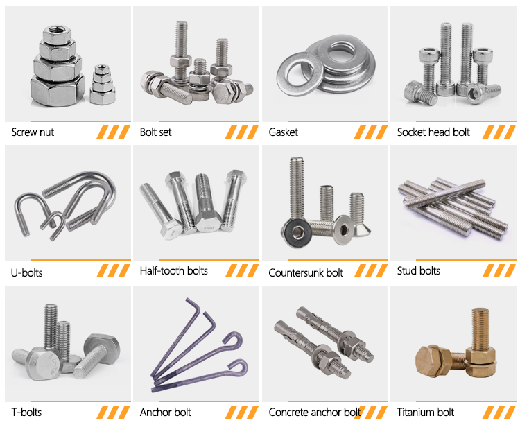 m25 m26 m28 hex bolt and nut galvanized Customized