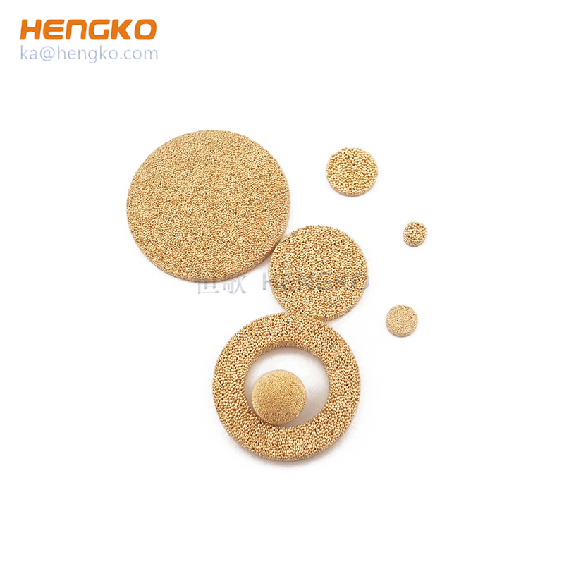 20 90 120 Microns Sintered Porous 316L Multi-purpose Filter Disc Liquid Filter Metal Bronze Stainless Steel 0.2 5 10 3 microns