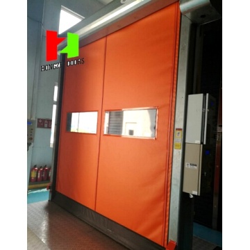 Auto-recovery Industrial Fast Rolling Zipper Door