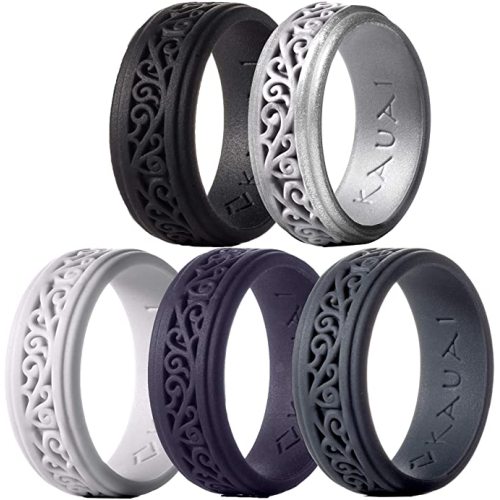 Timeless Elegance Ring Collection Silicone Wedding Rings