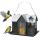 Metal Mesh Wild Bird Feater Home