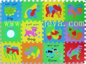 puzzle/jigsaw mat/eva jigsaw puzzle