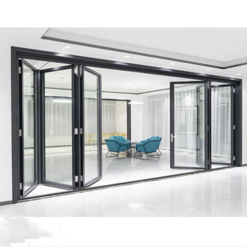 High Quality Aluminum Bi Fold Exterior Glass Doors