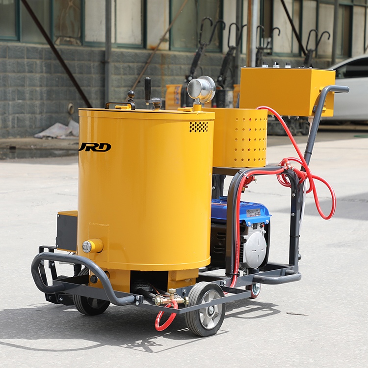 Operated Convenient 60L Asphalt Pothole Repair Slurry Seal Machine