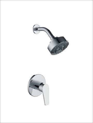 Circle panel concealed Bathroom Shower Mixer