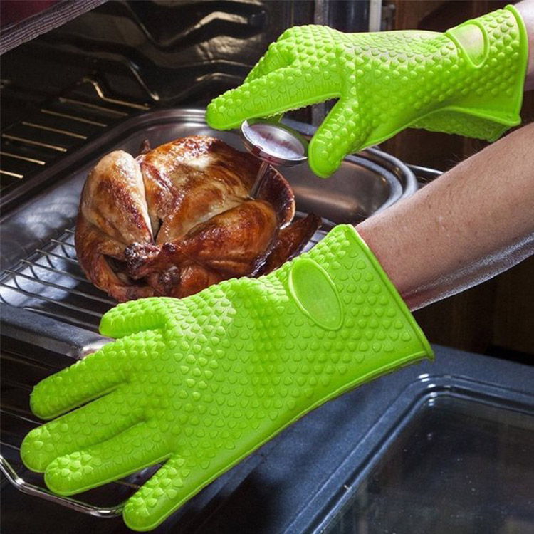 Amazon Hot Selling Silicone Heat Resistant Gloves