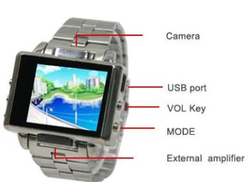 DVR watch camera