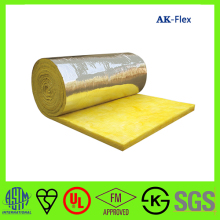 Non flammable insulation glass wool