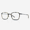 Square combined Women's Acetate and Metal Optical Frames