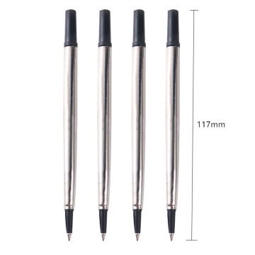 SHULI Metal Gel Pen Ink Refill for 0.5MM/0.7MM Rollerball Pens