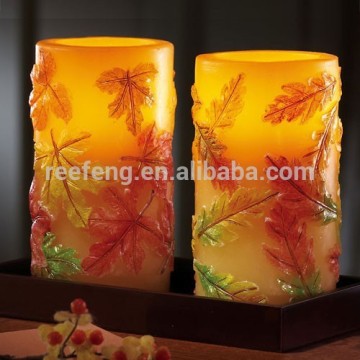 LED Decorative Wisteria Flameless Candles Set LED flameless Candles