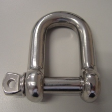 Stainless Steel Cable Rigging D Shackle