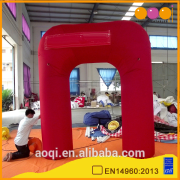 cheap inflatable mini red Arch inflatable arch support