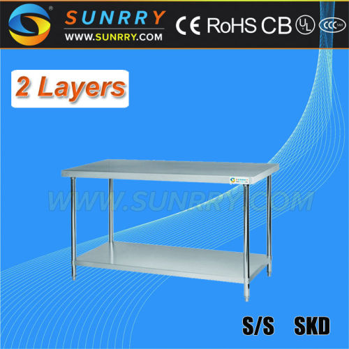 Heavy Duty Metal Work Tables/Stainless Steel Restaurant Working Tables/Stainless Steel Restaurant Working Tables (SY-WT715 SUNRR