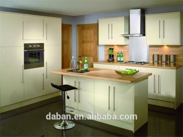 High quality color solid wood kitchen cabinet vinyl wrap facto