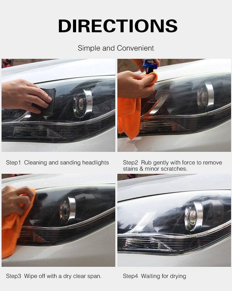 car headlight cleaner