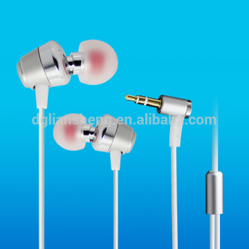 Fancy earphone manufacturers metal fashion earphone