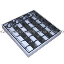 T8 Surface Fluorecent Louver Fitting Grille Lamp 4x18W 60x60