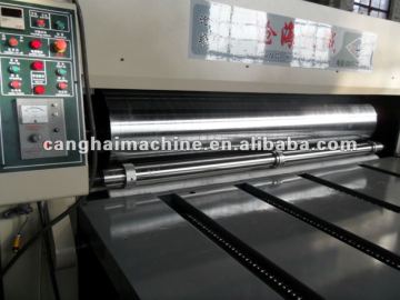 corrugated box printing slotter machine with CE