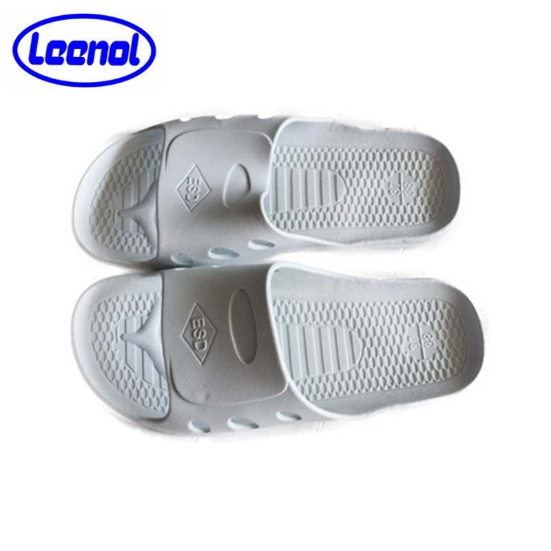 LN-1577101G Black ESD Slippers Anti-slip SPU Slipper Antistatic Sandals