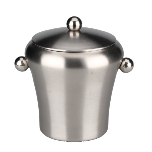 Stainless Steel Ice Bucket With Two Handles