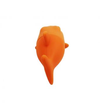 Shark-Form-Silikon-schwimmendes Baby-Duschspielzeug
