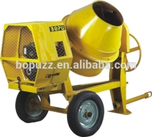 diesel engine powered concrete mixer