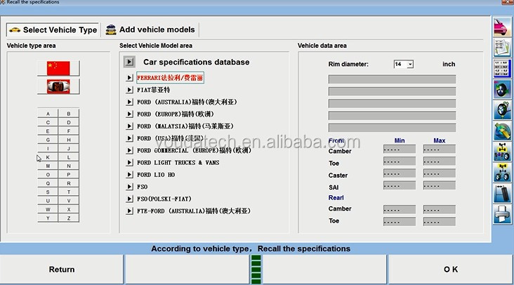 Hot sale ccd wheel alignment car aligner machine for sale