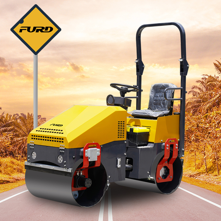 Superior quality 1T mini road roller compactor asphalt roller