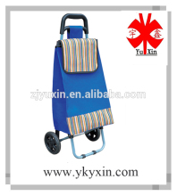 Shopping trolley bag with two wheels- various color/vegetable trolley shopping bag