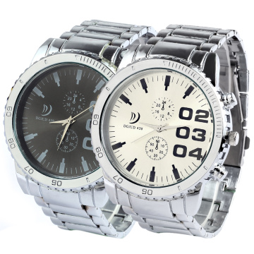 Man Stainless Steel Quartz Watch