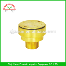 Brass Floor Dry Deck Multi-holes Fountain Jet Head