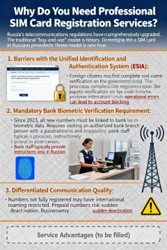 Russian Business Services: Compliant SIM Card Registration