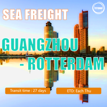 Sea Freight Guangzhou To Rotterdam Holland