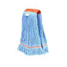 Synthetic Cotton and Rayon Blend Floor Mop Head Replacement for Wet Cleaning