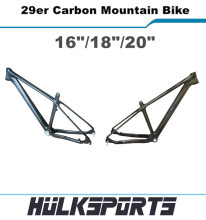 2016 wholesale 29er carbon mountain bike clear coating carbon mtb bicycle frames UD mtb carbon frame set