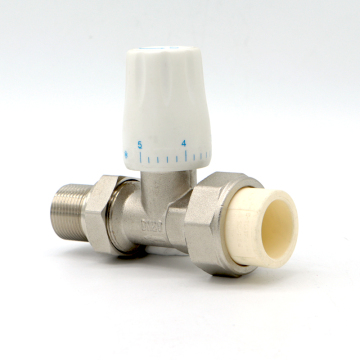 PPR  Angle Radiator Valve Manual Angle Radiator Valve DN20