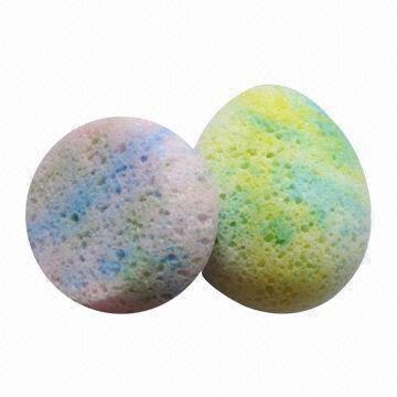 Bath Sponge in Different Shapes, with Eco-friendly Feature, Customized Logos are Welcome