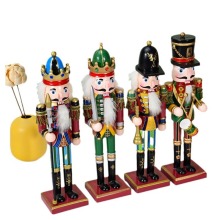 Wooden Soldier Nutcracker Ornaments: Festive Christmas Decorations and Birthday Gifts for Home Parties