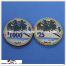 10g Ceramic Poker Chips Full Customize Poker Chips