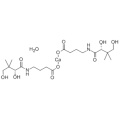 Acide butanoïque, sel de calcium 4 - [[(2R) -2,4-dihydroxy-3,3-diméthyl-1-oxobutyl] amino] -, CAS 17097-76-6