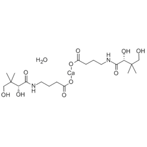 ブタン酸、４  -  ［［（２Ｒ）−２，４−ジヒドロキシ−３，３−ジメチル−１−オキソブチル］アミノ］  - 、カルシウム塩ＣＡＳ １７０９７−７６−６