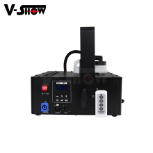 VSHOW JF1700 DMX Vertical Fog Machine 1700W LED Stage Smoke Machine with Remote Control