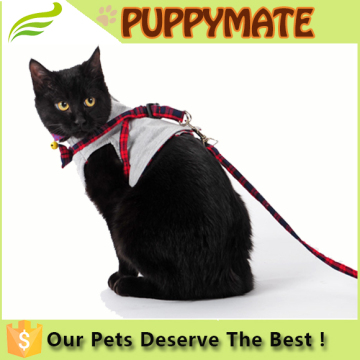 Durable comfortable nylon pet cat leash/ pet products/ pet accessories