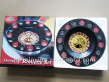 Hot selling drinking roulette wheel set